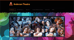 Desktop Screenshot of andersontheatre.com
